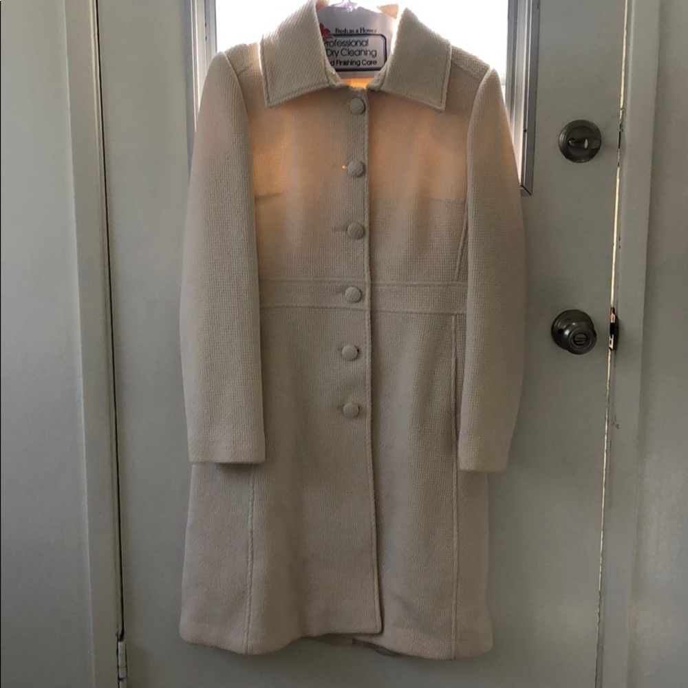 Cream winter coat